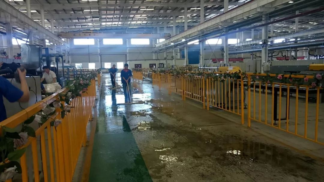 规范5s精益生产记杭州工厂自制件车间5s整改