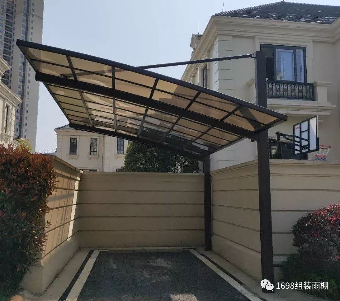 铝合金雨棚款式大全窗棚露台棚车棚建议收藏以备参考