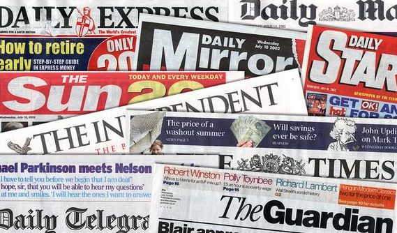 有《经济学人》,《泰晤士报》,《路透社》和《太阳报》等知名期刊报纸