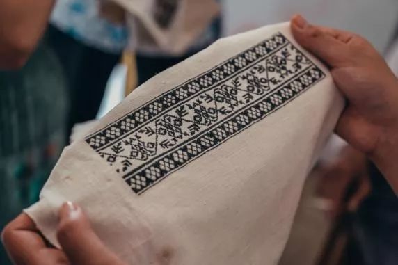 三下乡非遗传承与保护之望江挑花