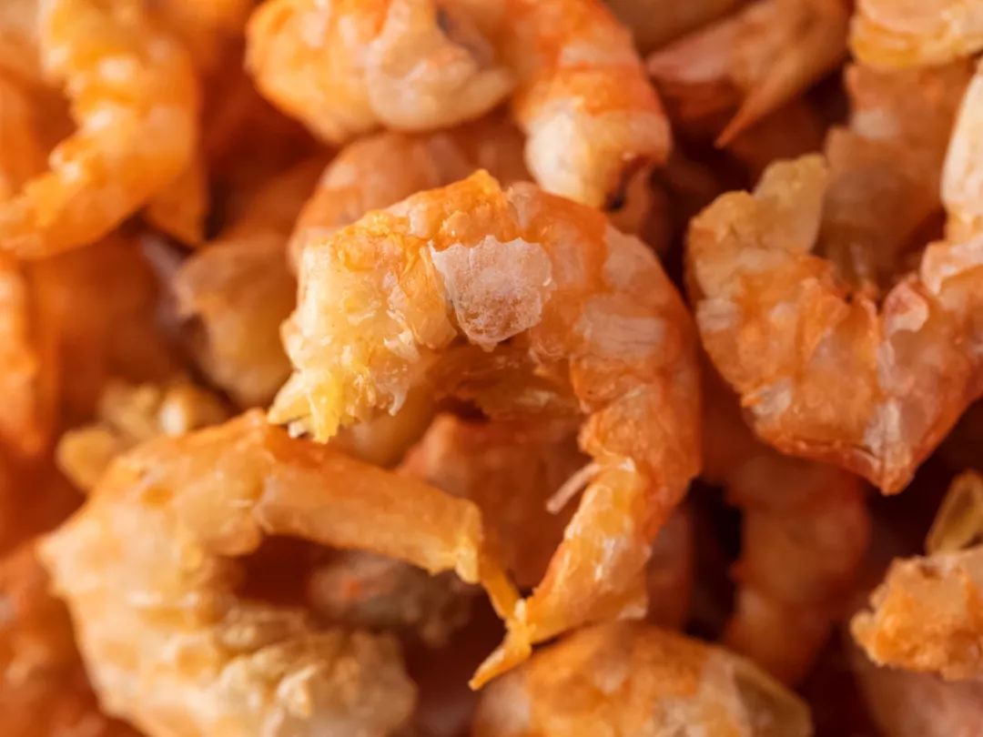 东海里的大虾米,个头大,做菜鲜!_海米