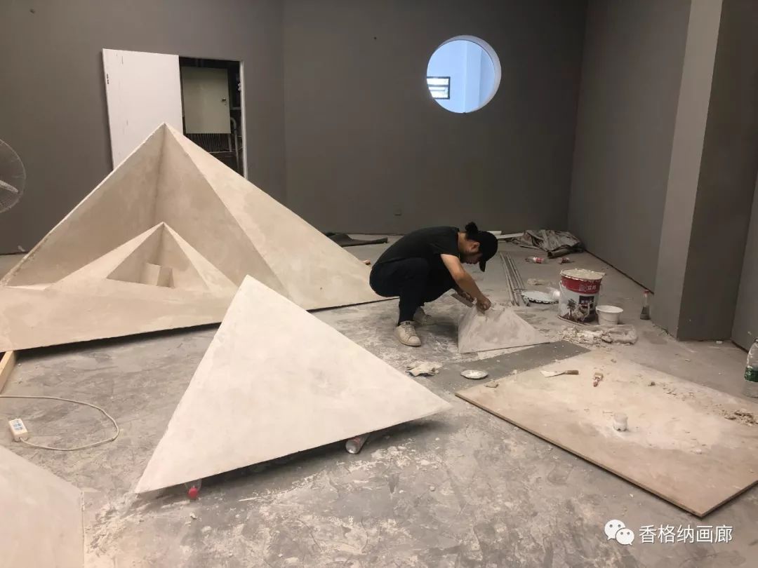 香格纳m50角落之初刘月个展体积的创作日常