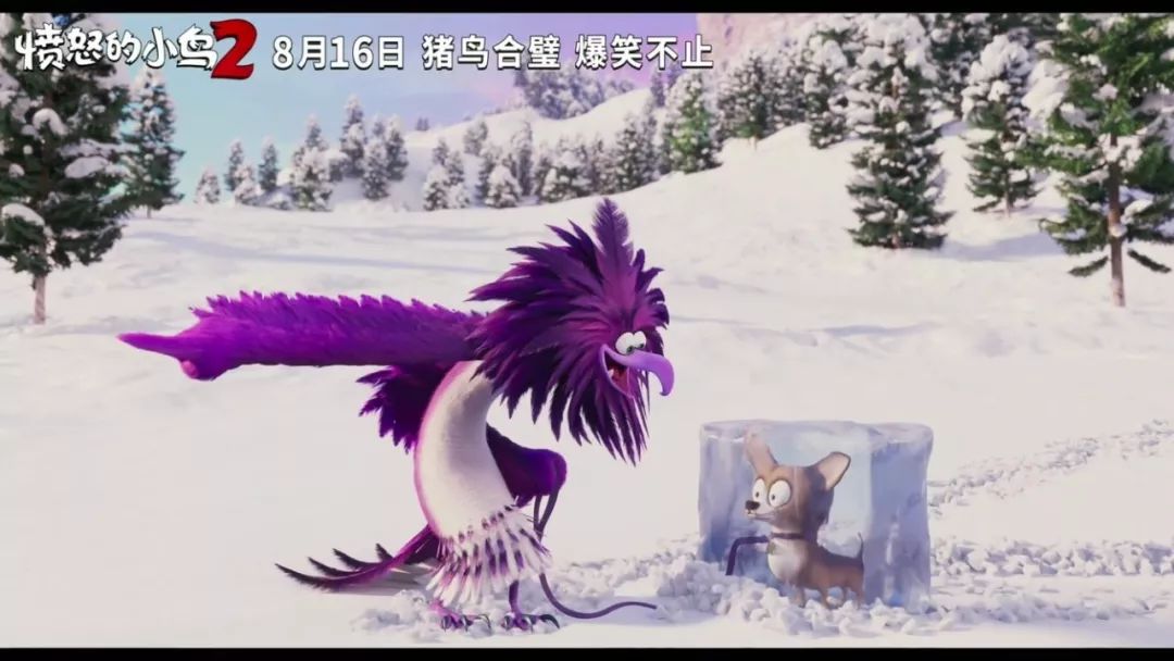 胖红,飞镖黄,炸弹黑,无敌神鹰与新角色炫舞银以及猪岛代表雷纳德,康妮