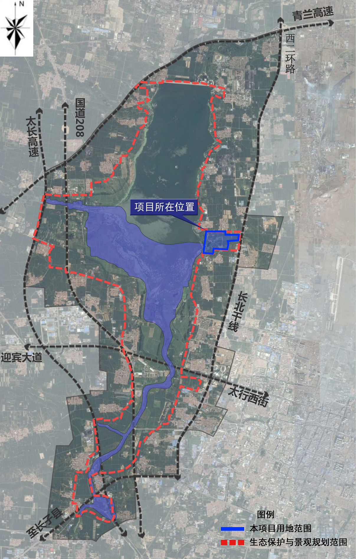 长治神农湖片区规划图片