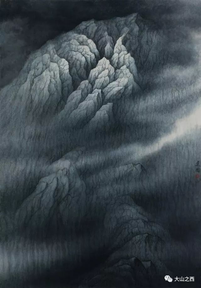 画家周建国当代最具收藏价值山水画家