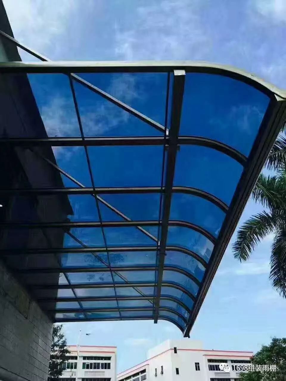 铝合金雨棚款式大全窗棚露台棚车棚建议收藏以备参考