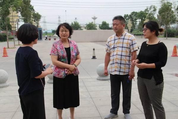 殷都区副区长郭改凤视察安阳县人民医院创建二甲工作