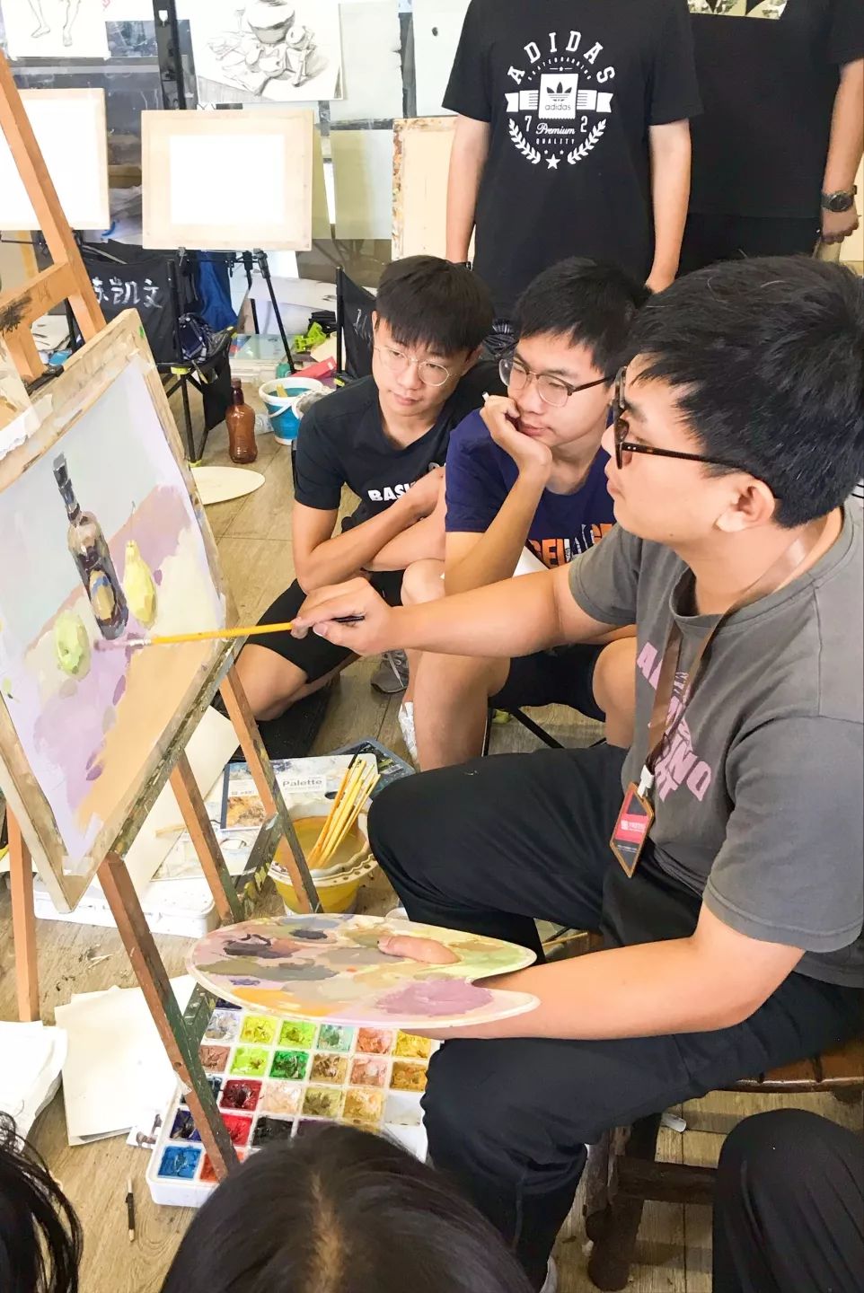 今日头条共赢未来北京水木源画室烟威校区成立仪式圆满举行