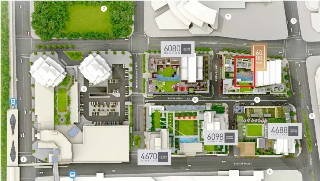 与本拿比首个wework联合办公空间做邻居,超高层有景把