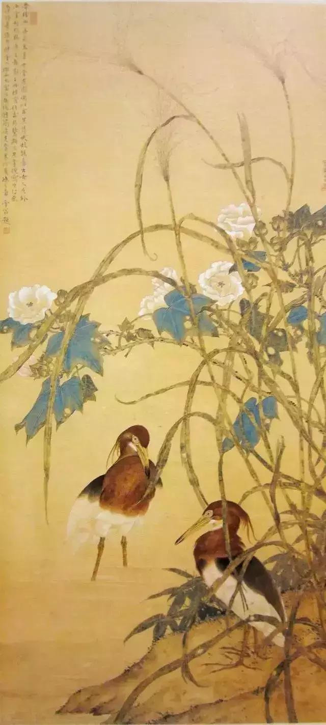 岭南画派邓白工笔重彩花鸟作品选