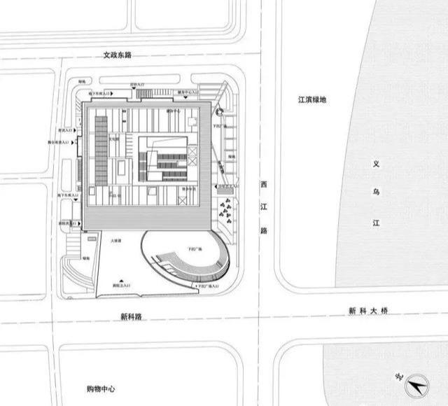 城市礼盒浙江义乌市文化广场设计解析