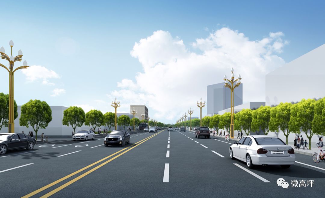 高坪又一条城市主干道即将半封闭施工