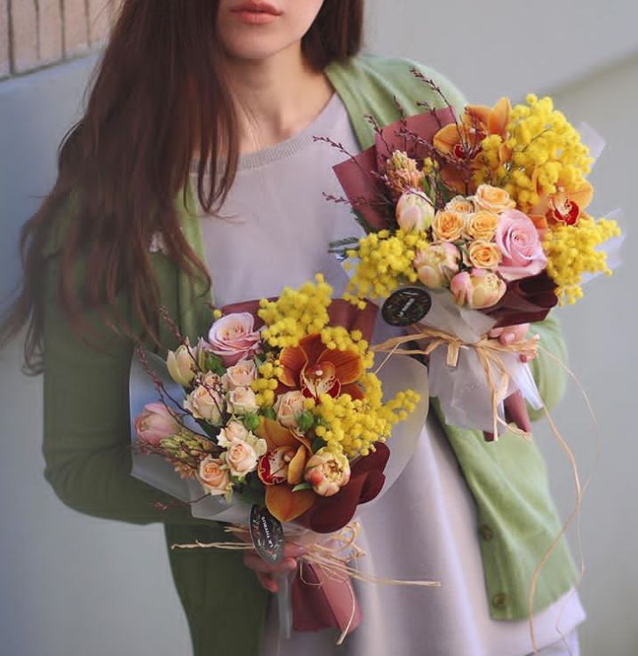 梦幻花束,甜美美少女心!