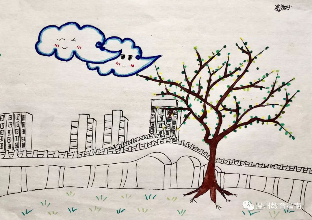 暨温州教育指南少儿新春文艺盛典选拔赛 鹿城永嘉赛区绘画大赛获奖