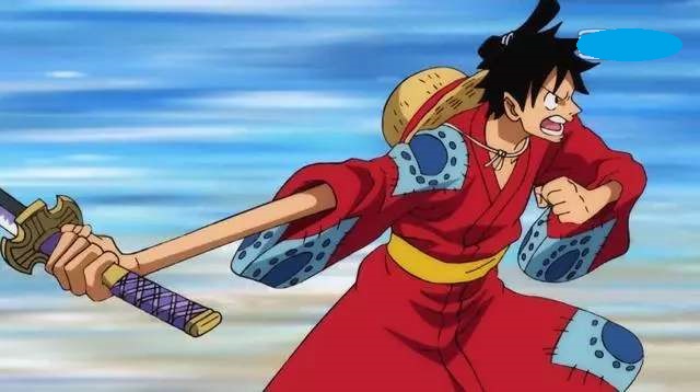 原创海贼王路飞新创招式橡胶刀此招太狠索隆都懵了连凯多都怕