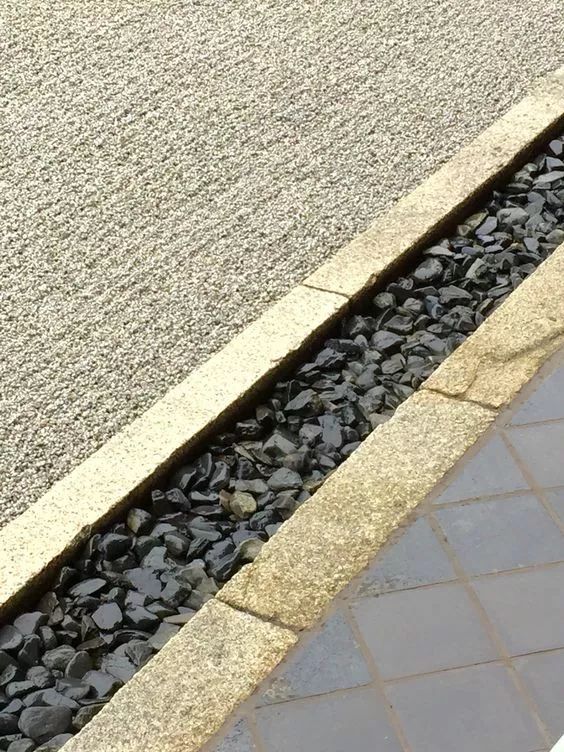 景观收边——碎石