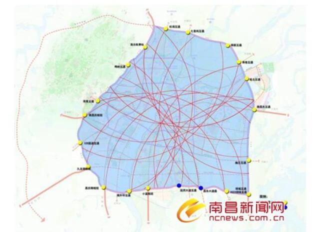 南昌推进现代城市干线交通路网 中心城区实现10分钟上快速路
