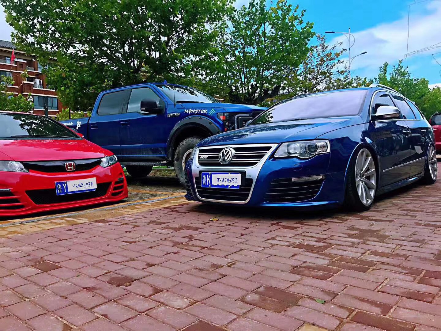 airbft气动避震工厂李洋分享大众r36改装空气悬架升降好处优点