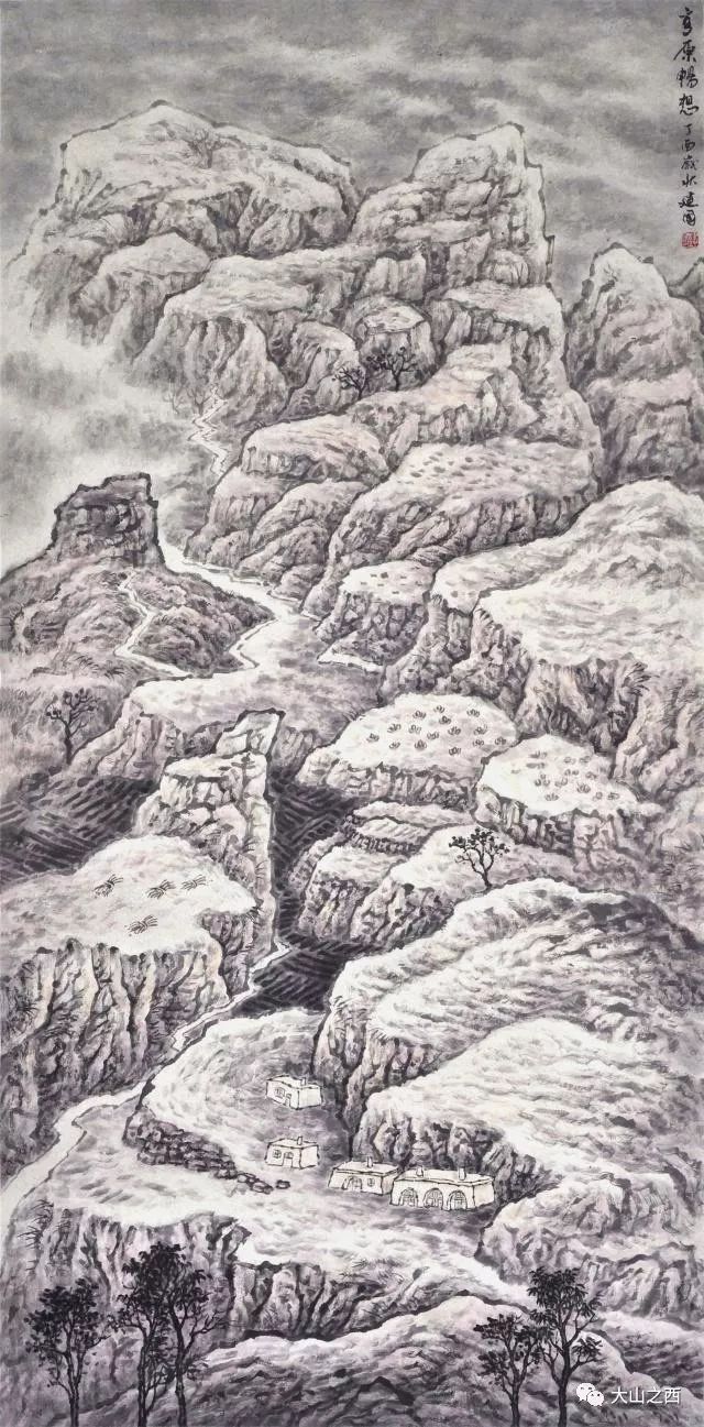 画家周建国当代最具收藏价值山水画家