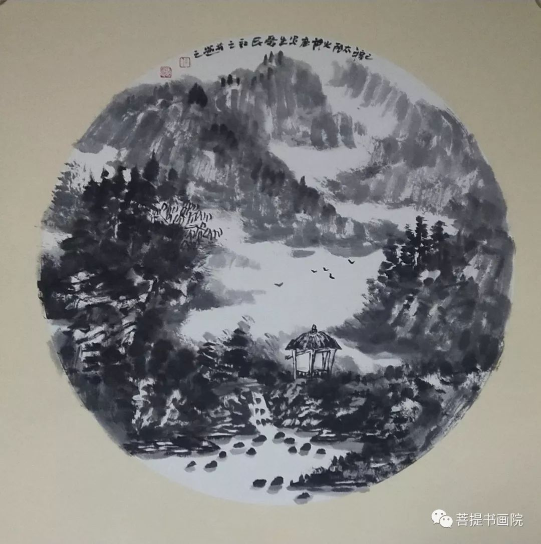 甘肃两当山水画家张爱民作品推介欣赏三