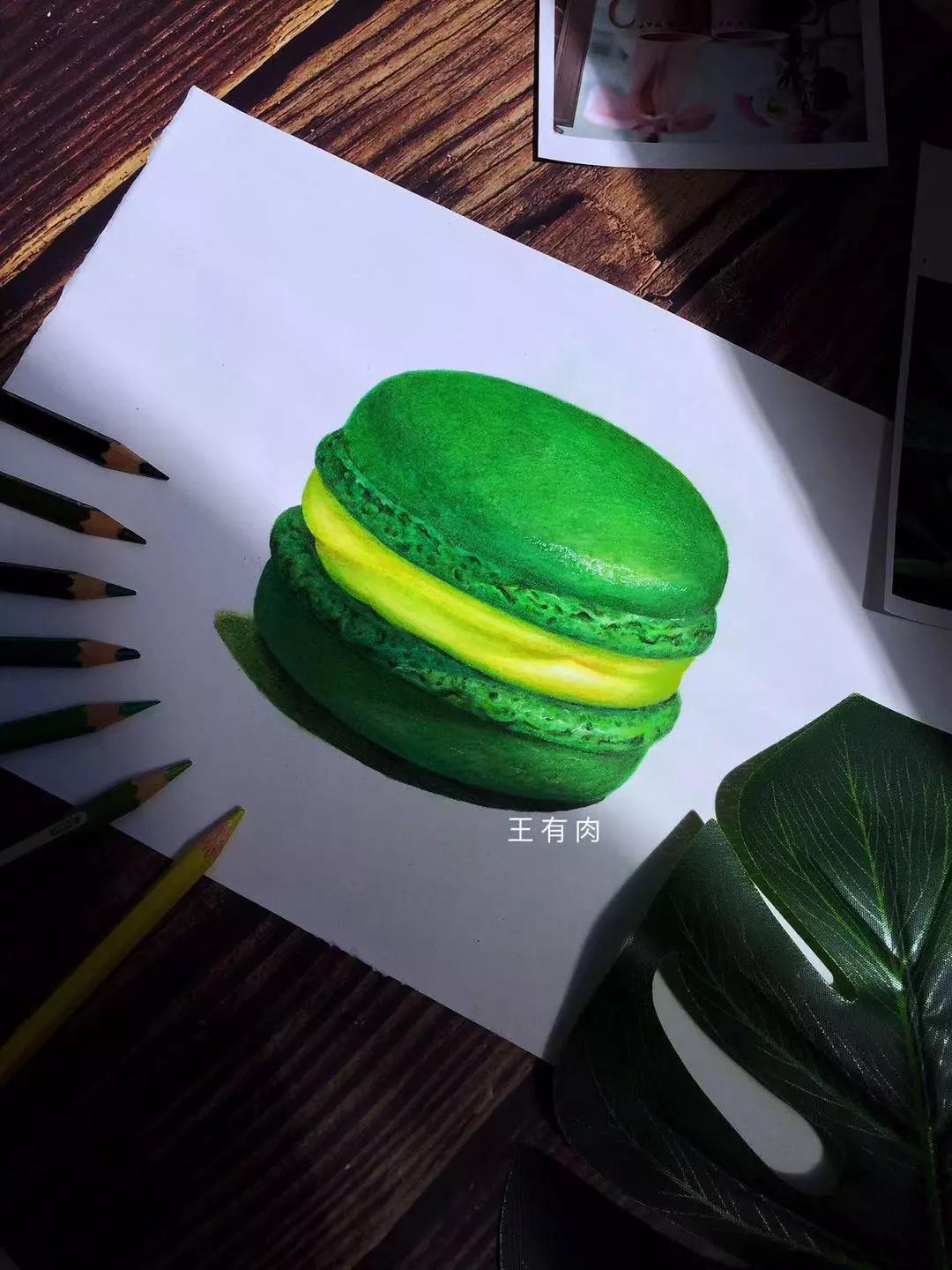 零基础手绘马卡龙具体步骤图教程