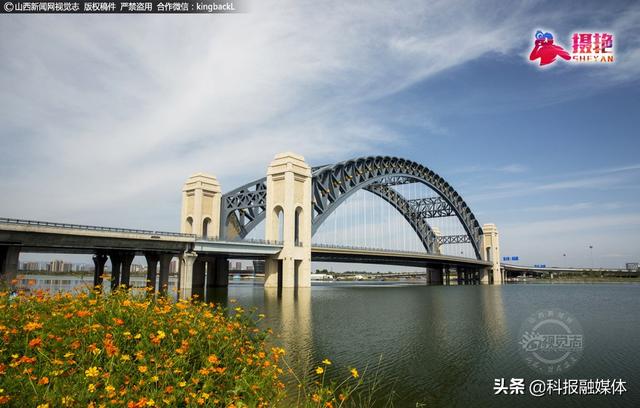 晋阳桥古典现代完美融合 尽显龙城靓丽风采_汾河