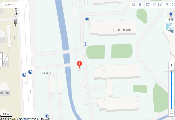 高新区科锐路1号,地铁2号线盘蠡路4号口换乘公交到经贸学院东.