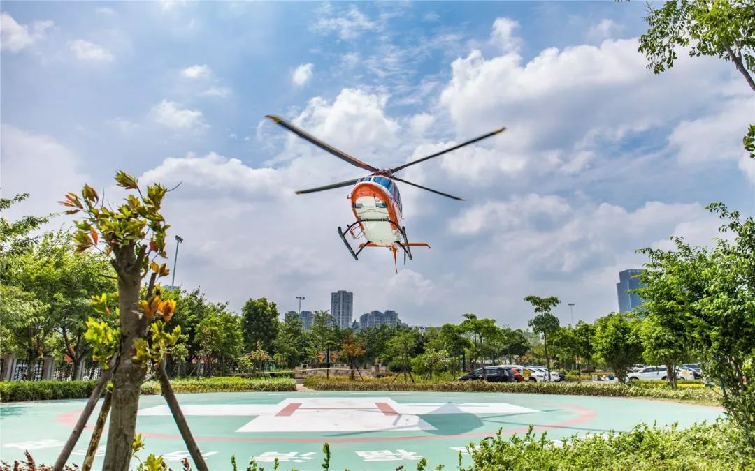 福清直升机从天而降现场堪比大片