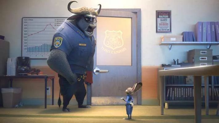可作为第一名兔子警官,要和那些大块头动物警官们相处,可不是件容易的