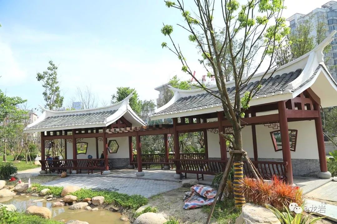 颜值越来越靓龙岩中心城区又增一座观景长廊