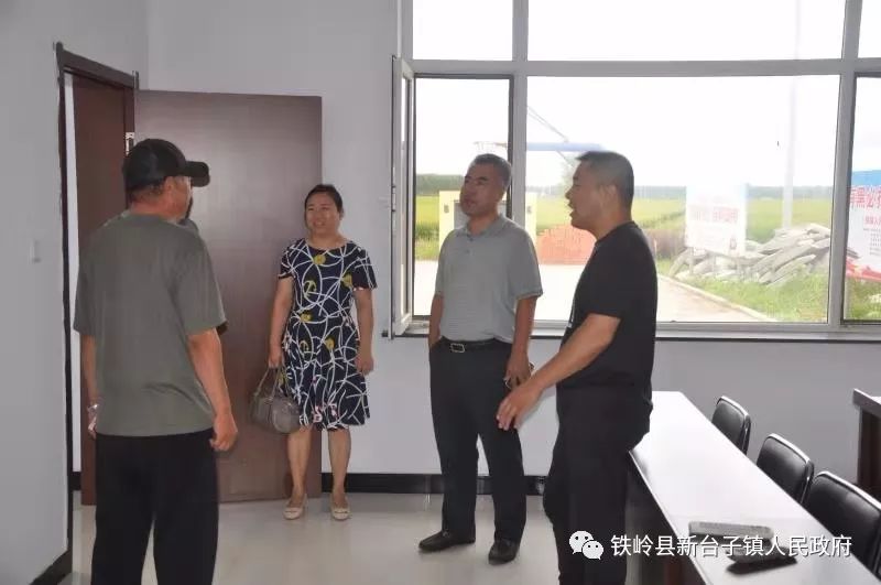 铁岭县宣传部莅临新台子镇督查指导工作