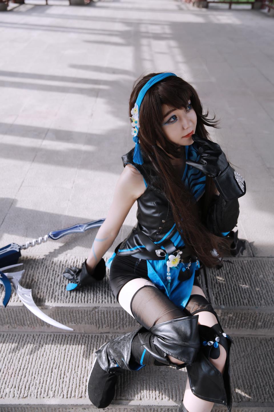 剑网三燕云炮萝cos蜀中唐门诡秘莫测清丽笑容却是一眼可见