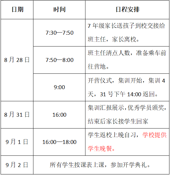 【朝盛学校】致2019年新生家长的一封信