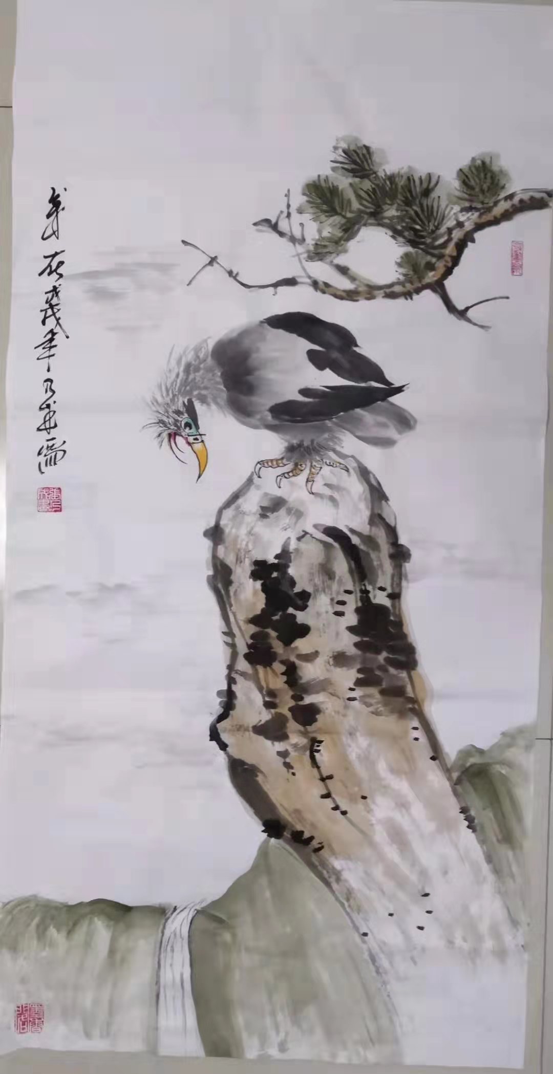 【书画名家】中国当代画虾第一人——著名画家张乃成作品赏析