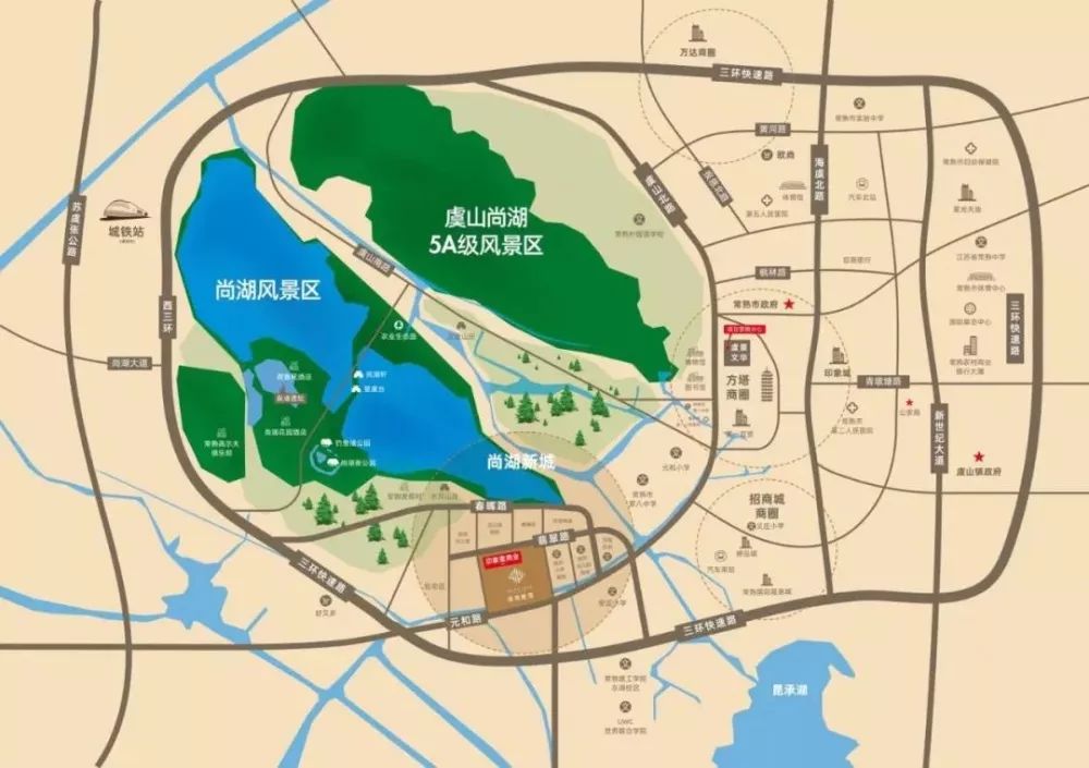 常熟尚湖练塘高铁规划图片