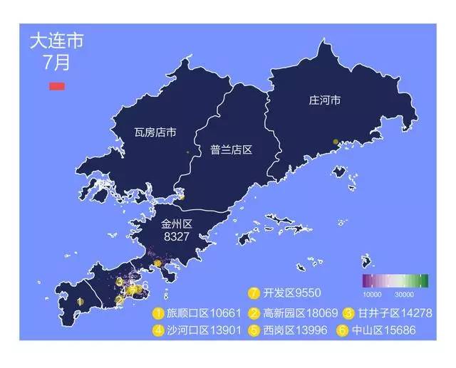 一图知全城7月份房价地图20个城市涨幅大于15