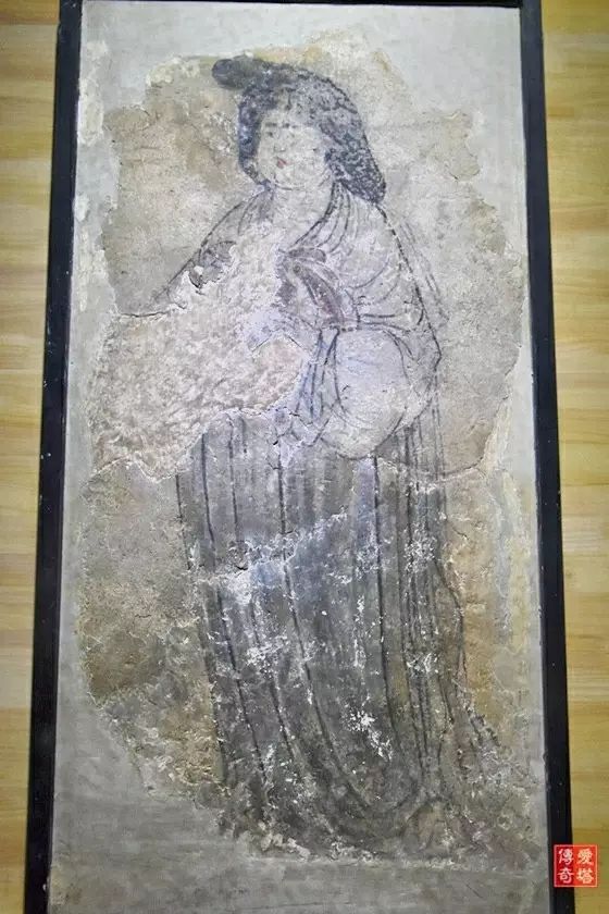 原创唐武惠妃敬陵壁画