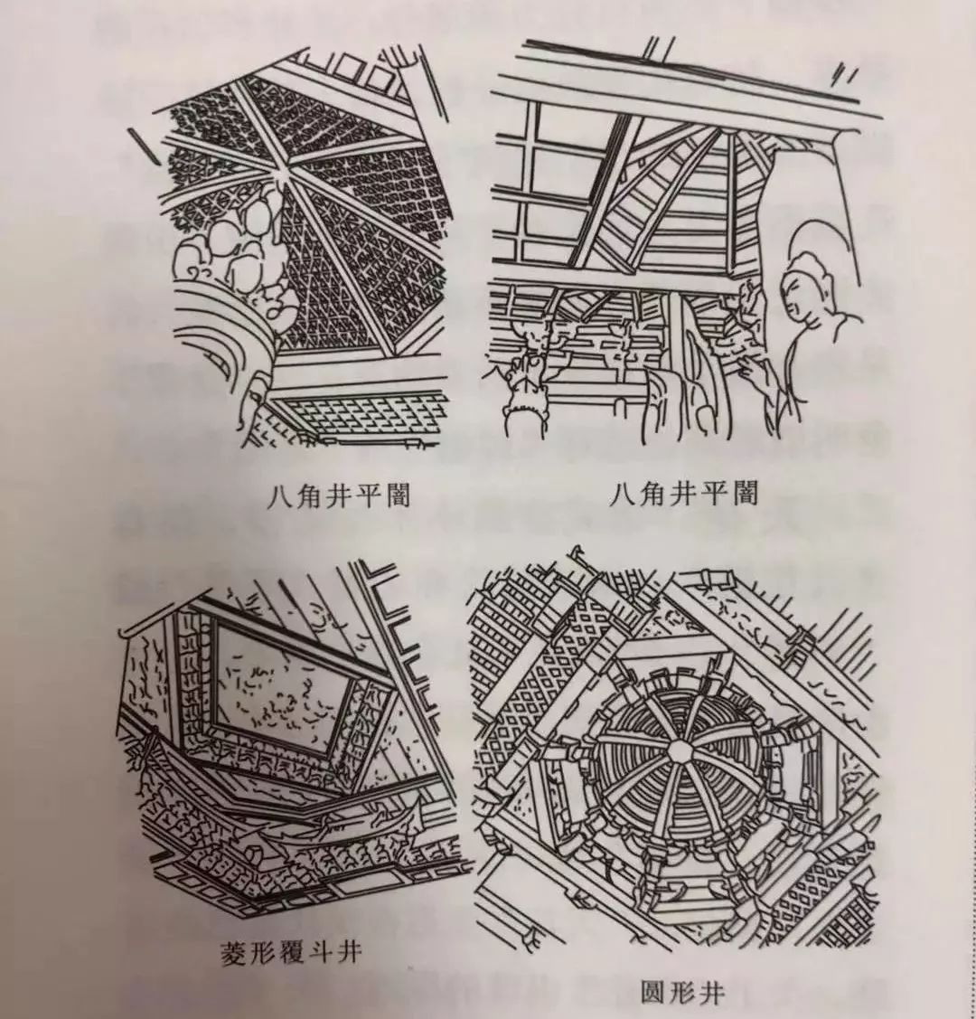 最全藻井式样和结构美到惊心动魄