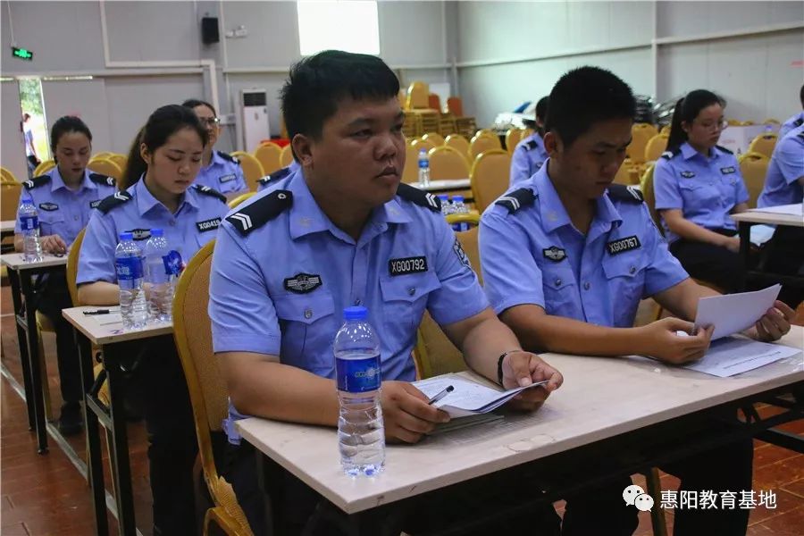惠阳区交警大队2019年交通协管员培训活动圆满结束