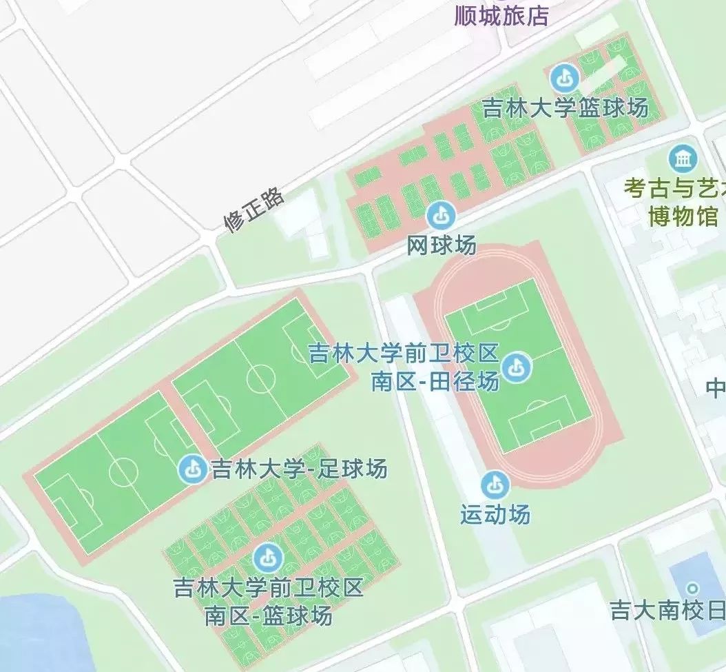 吉大南校区地理位置图片