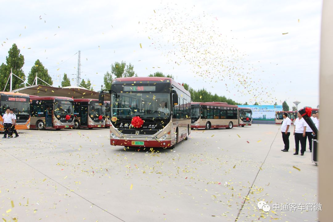 中通客车立足山东半岛丰富的氢能资源,发挥自身新能源客车的技术研发
