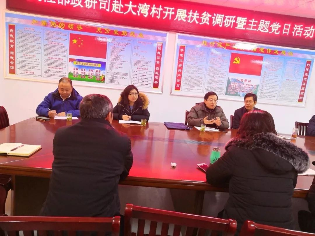 定点扶贫人社部政策研究司与金寨县花石乡大湾村的故事
