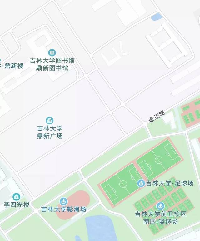 吉林大学中心校区地图图片