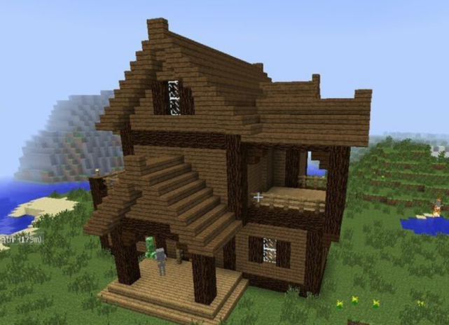 我的世界号称最强的种子出生点的旁边就有宝箱