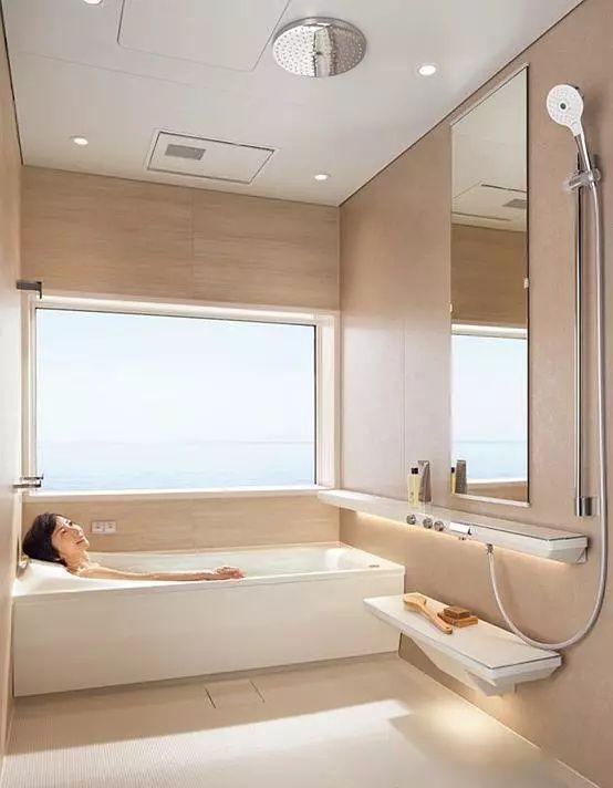浴缸改造成淋浴房图片