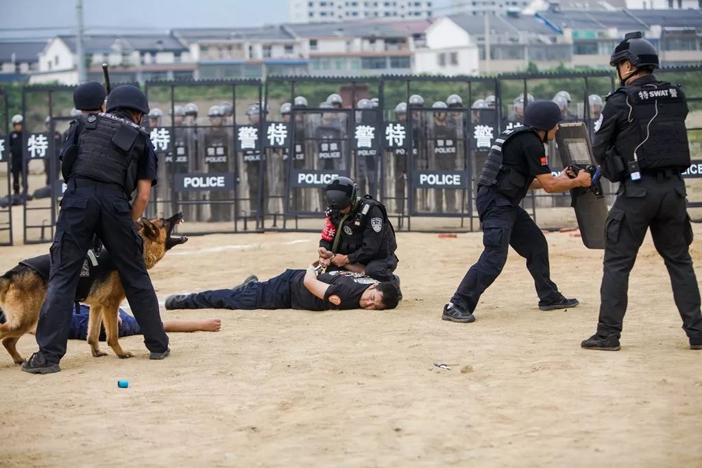 视频图文岳西公安举行应急反恐处突大演练帅炸了