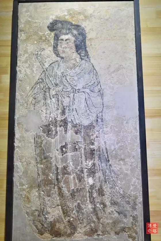 原创唐武惠妃敬陵壁画