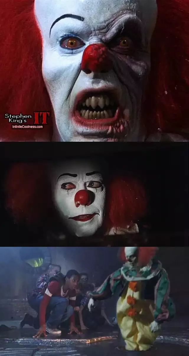 小丑回魂 it(1990)虽然,在一部充满幻想的电影背后,其实仍是没有魔法