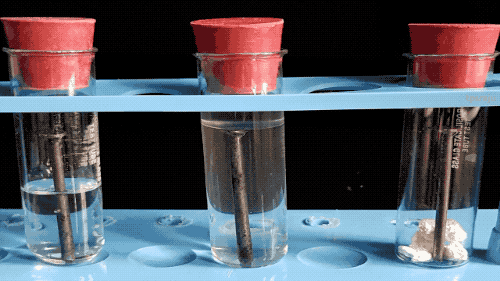 食用油防潮剂,比如无水氯化钙,或者食品干燥剂3个带塞子的试管,或者三