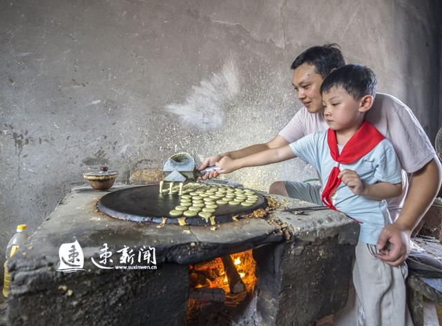 豆饼的制作过程图片